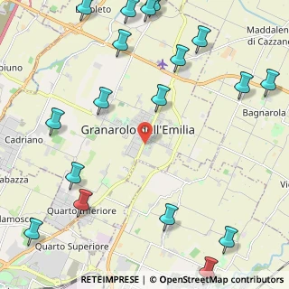 Mappa Eni Station, 40057 Granarolo dell'Emilia BO, Italia (3.3295)