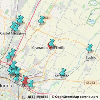 Mappa Eni Station, 40057 Granarolo dell'Emilia BO, Italia (6.978)