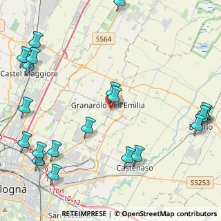 Mappa Eni Station, 40057 Granarolo dell'Emilia BO, Italia (6.1455)