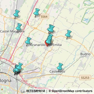Mappa Eni Station, 40057 Granarolo dell'Emilia BO, Italia (4.99235)