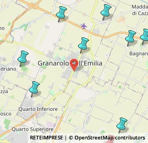 Mappa Eni Station, 40057 Granarolo dell'Emilia BO, Italia (3.27182)