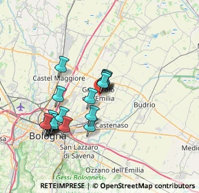 Mappa Eni Station, 40057 Granarolo dell'Emilia BO, Italia (6.40895)