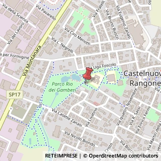 Mappa Via Walter Tobagi, 36, 41051 Castelnuovo Rangone, Modena (Emilia Romagna)