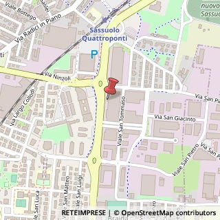 Mappa Via Circonvallazione Nordest, 98, 41049 Sassuolo, Modena (Emilia Romagna)