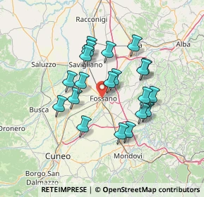 Mappa 12045 Fossano CN, Italia (12.011)