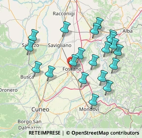 Mappa 12045 Fossano CN, Italia (15.4215)