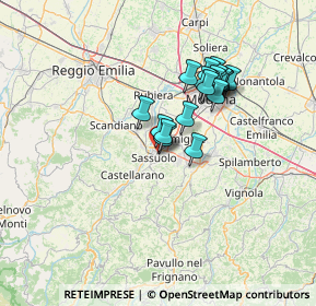 Mappa Via San Gregorio, 41049 Sassuolo MO, Italia (11.191)