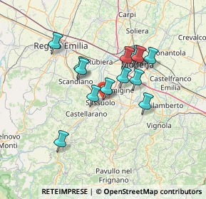 Mappa Via San Gregorio, 41049 Sassuolo MO, Italia (11.48)