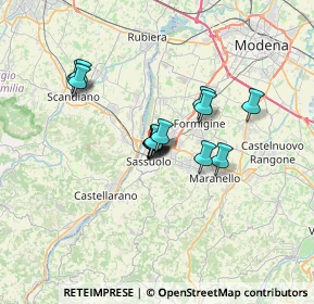 Mappa Via San Gregorio, 41049 Sassuolo MO, Italia (4.79714)