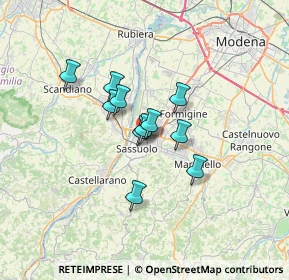 Mappa Via San Gregorio, 41049 Sassuolo MO, Italia (4.49)