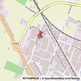 Mappa Via Bargellino, 25B, 40012 Calderara di Reno, Bologna (Emilia Romagna)