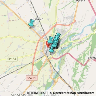 Mappa Via Giuseppe Verdi, 12045 Fossano CN, Italia (0.70769)