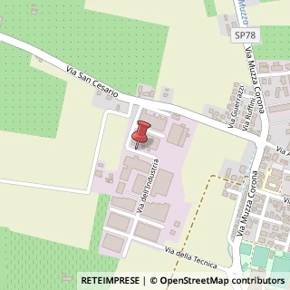 Mappa Via dell' industria 28, 41013 Castelfranco Emilia, Modena (Emilia Romagna)