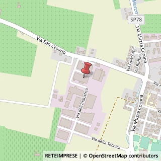 Mappa Via del Commercio, 3, 41013 Castelfranco Emilia, Modena (Emilia Romagna)