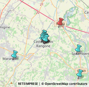 Mappa Via Z. Barbieri, 41051 Castelnuovo Rangone MO, Italia (2.18538)