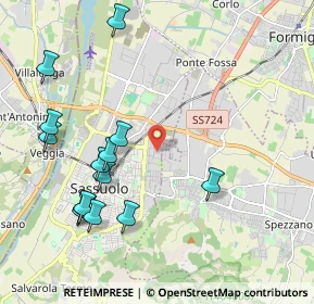 Mappa Viale S. Giacinto, 41049 Sassuolo MO, Italia (2.34643)