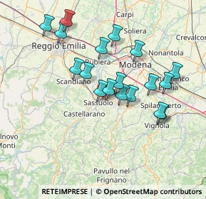Mappa Viale S. Giacinto, 41049 Sassuolo MO, Italia (13.50833)