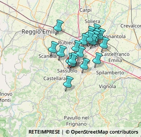 Mappa Viale S. Giacinto, 41049 Sassuolo MO, Italia (9.91)