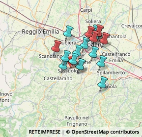 Mappa Viale S. Giacinto, 41049 Sassuolo MO, Italia (10.5105)