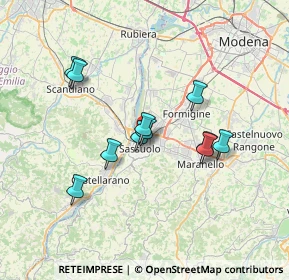 Mappa Viale VIII Maggio, 41049 Sassuolo MO, Italia (6.05364)