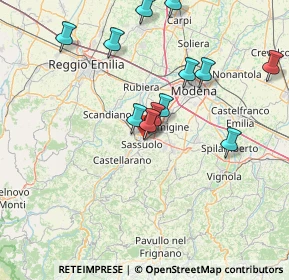 Mappa Viale VIII Maggio, 41049 Sassuolo MO, Italia (15.31583)