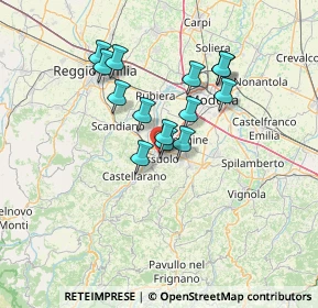 Mappa Viale VIII Maggio, 41049 Sassuolo MO, Italia (11.08143)