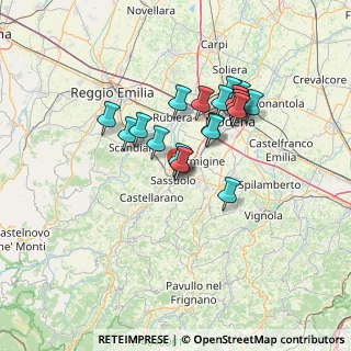 Mappa Viale II Giugno, 41049 Sassuolo MO, Italia (11.088)
