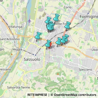 Mappa Viale San Pio Decimo, 41049 Sassuolo MO, Italia (1.45083)