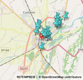 Mappa Via S. Francesco D'Assisi, 12045 Fossano CN, Italia (1.28813)