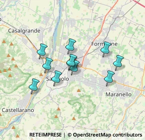 Mappa Via S. Giacinto, 41042 Fiorano Modenese MO, Italia (2.74273)