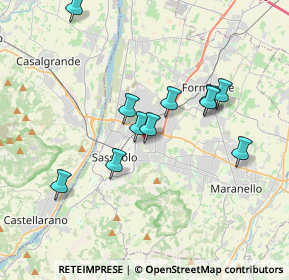 Mappa Via S. Giacinto, 41042 Fiorano Modenese MO, Italia (4.14769)