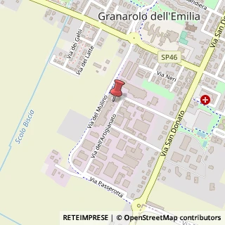 Mappa Via dellꞌArtigianato, 32, 40057 Granarolo dell'Emilia, Bologna (Emilia Romagna)