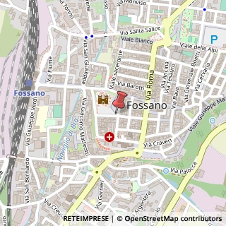 Mappa Piazza Castello, 12045 Fossano CN, Italia, 12045 Fossano, Cuneo (Piemonte)