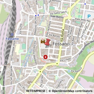 Mappa Piazza Castello, 23, 12045 Fossano, Cuneo (Piemonte)