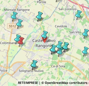 Mappa Via Roma, 41051 Castelnuovo Rangone MO, Italia (2.3885)