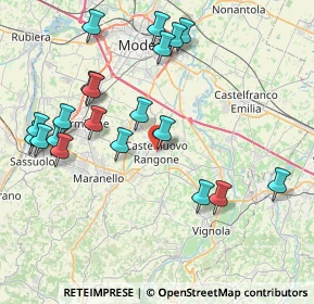 Mappa Via Roma, 41051 Castelnuovo Rangone MO, Italia (8.9925)