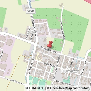 Mappa Via Aurelio Saffi,  15, 41010 Castelfranco Emilia, Modena (Emilia Romagna)