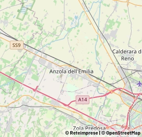 Mappa 40011 Anzola Dell Emilia BO, Italia (3.2585)