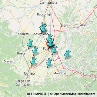 Mappa Viale Martiri dell'Indipendenza, 12045 Fossano CN, Italia (8.58786)