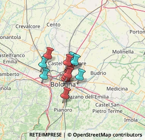 Mappa Via Giacomo Matteotti, 40057 Cadriano BO, Italia (8.06)