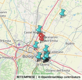 Mappa , 40057 Cadriano BO, Italia (7.19714)