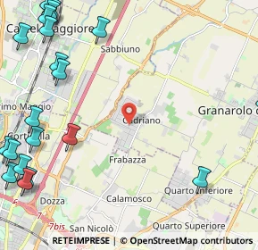 Mappa , 40057 Cadriano BO, Italia (3.5175)