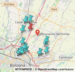 Mappa , 40057 Cadriano BO, Italia (4.12625)