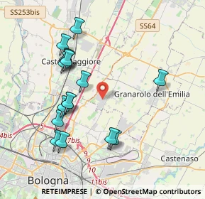 Mappa , 40057 Cadriano BO, Italia (3.96313)