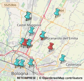 Mappa , 40057 Cadriano BO, Italia (4.20786)