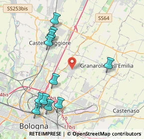 Mappa , 40057 Cadriano BO, Italia (4.69364)