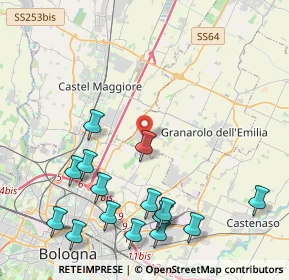 Mappa , 40057 Cadriano BO, Italia (5.182)