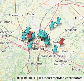 Mappa , 40057 Cadriano BO, Italia (8.778)