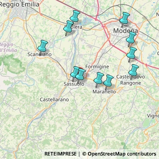 Mappa Via S. Tommaso, 41049 Sassuolo MO, Italia (8.62182)