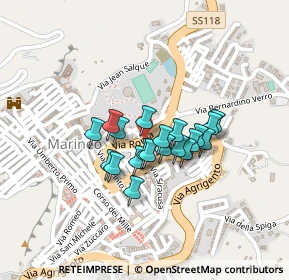 Mappa Via Roma, 90035 Marineo PA, Italia (0.161)